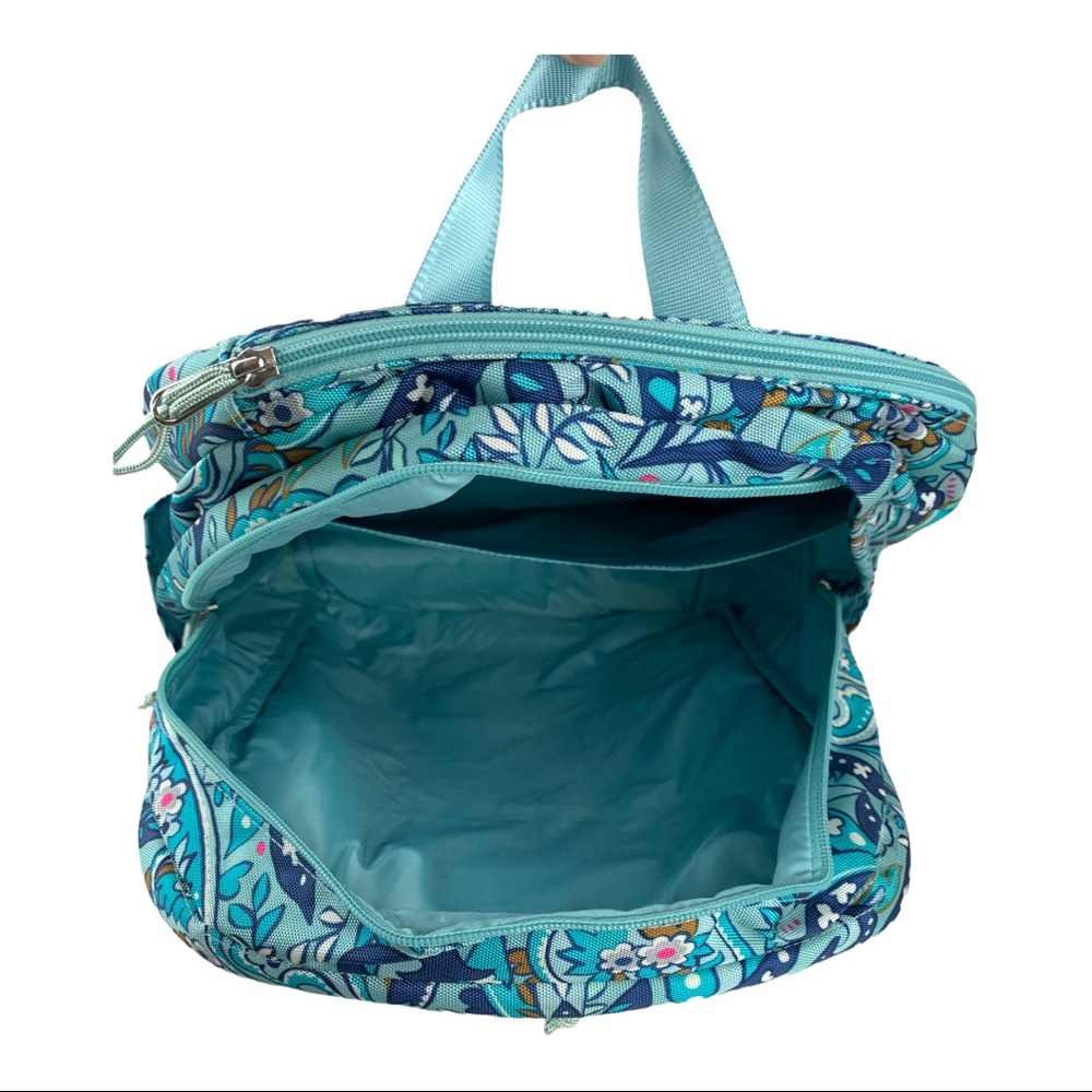 Vera Bradley Lighten Up Grand Backpack Daisy Paisley - Picture 7 of 10
